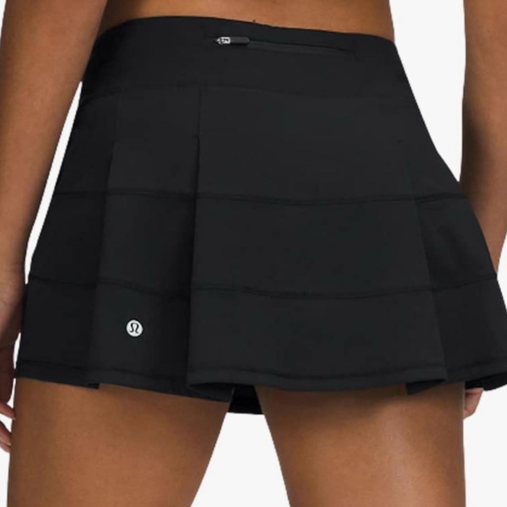 Lululemon Black pace rival skirt